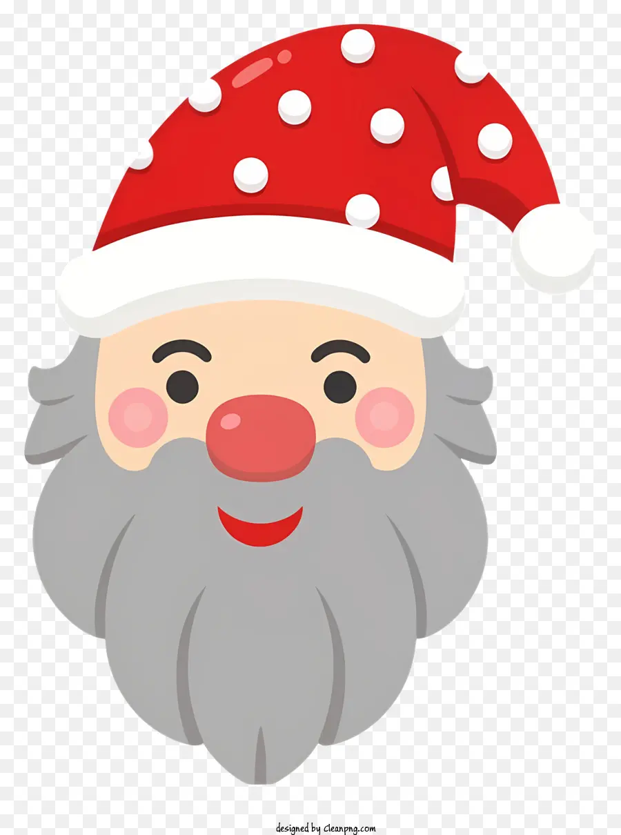 Papai Noel，Cara De Papai Noel PNG