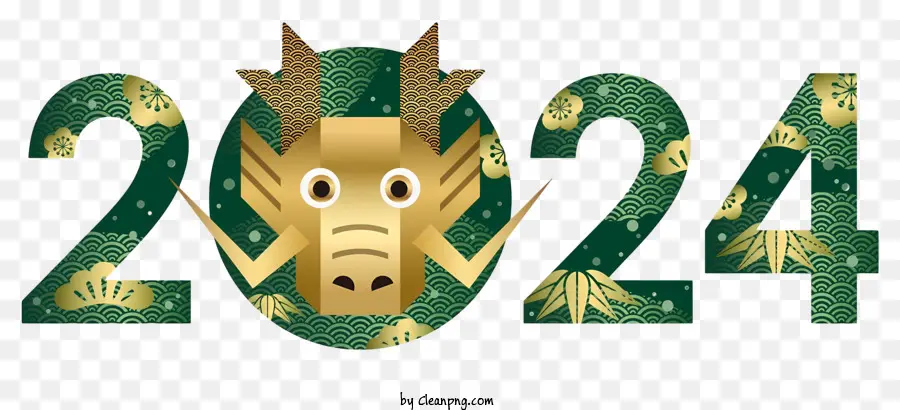 1 Zodíaco Chinês，2 Anos Do Dragão PNG