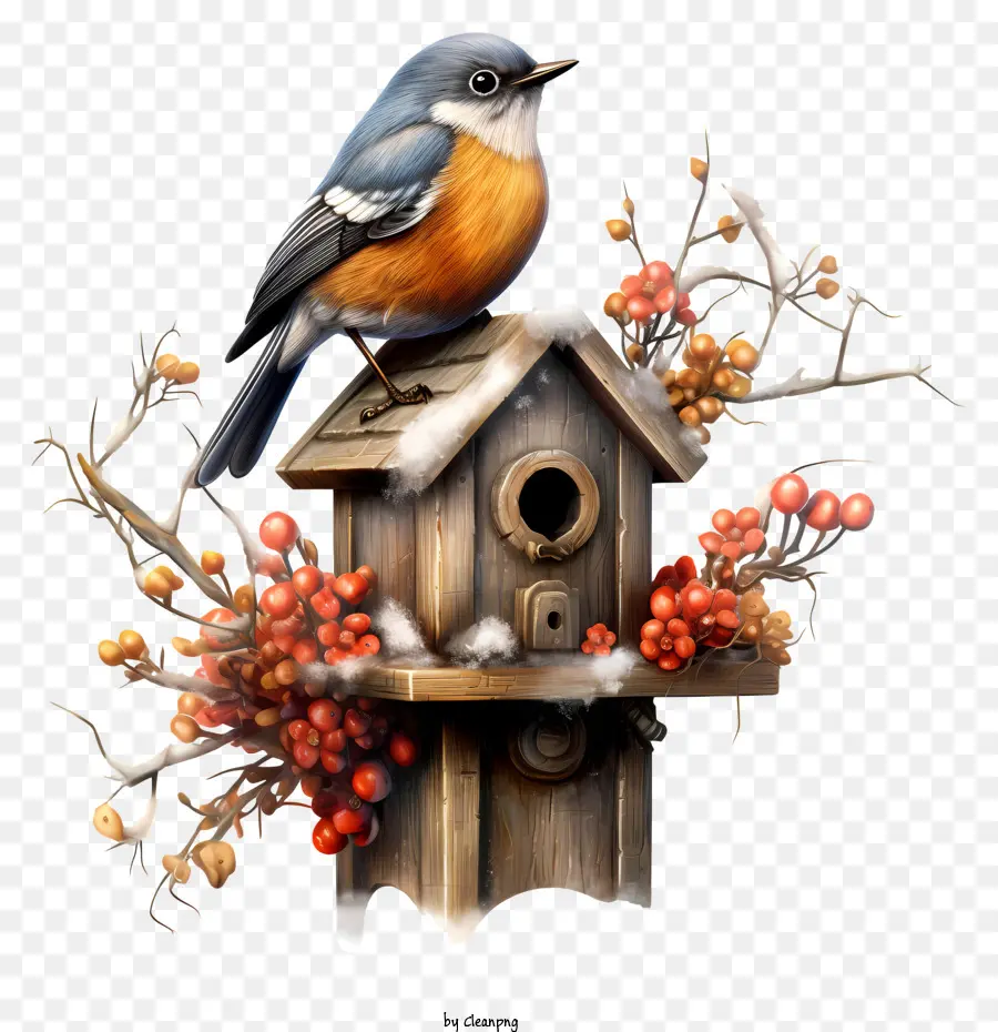Birdhouse，Aves PNG