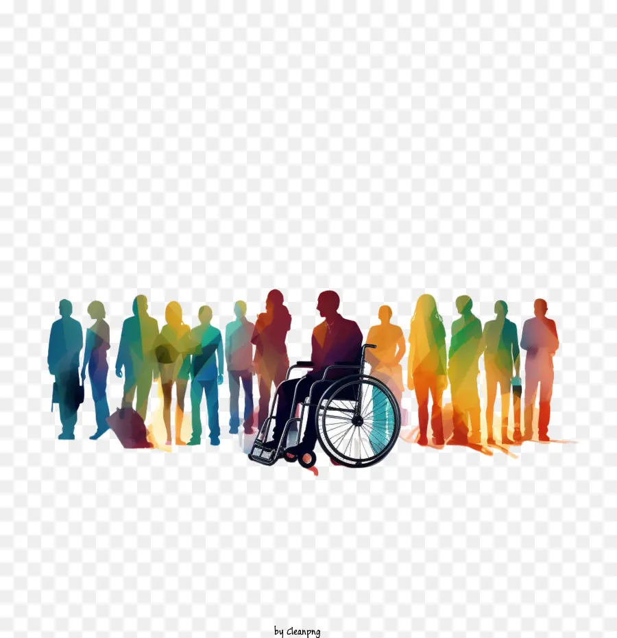 Dia Internacional De Pessoas Com Deficiência，Cadeira De Rodas PNG