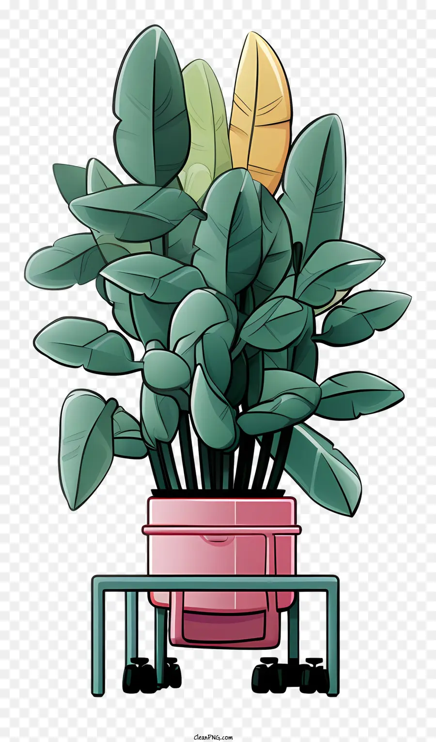 Planta Flutuante，Planta Colorida PNG