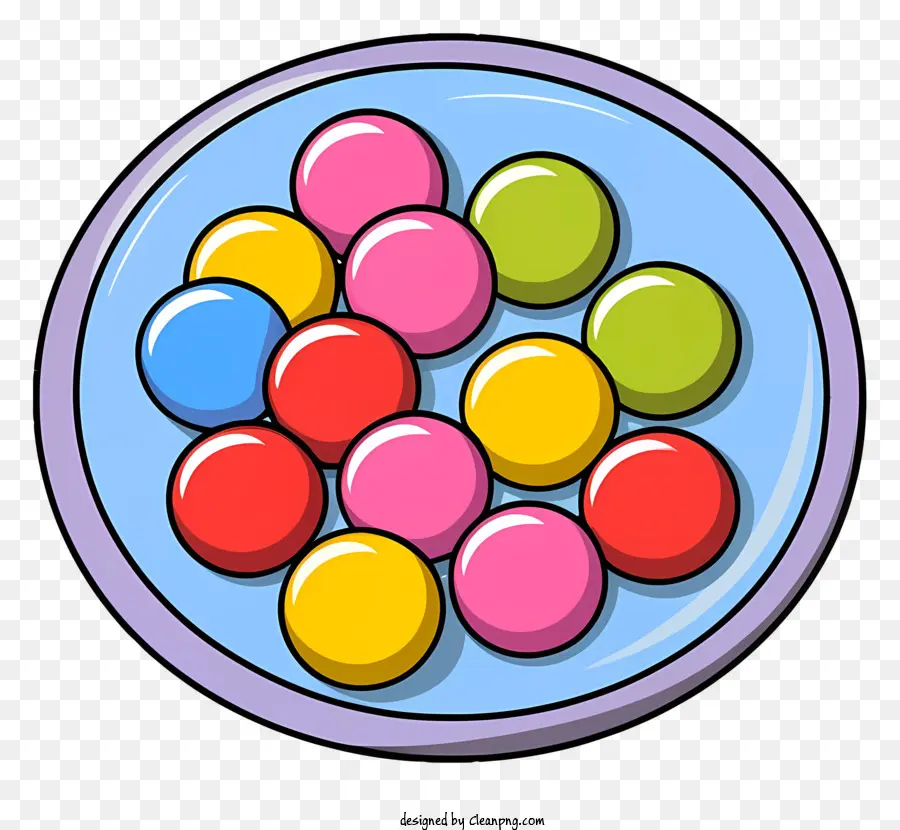 Bolas De Doces，Bolas Coloridas PNG