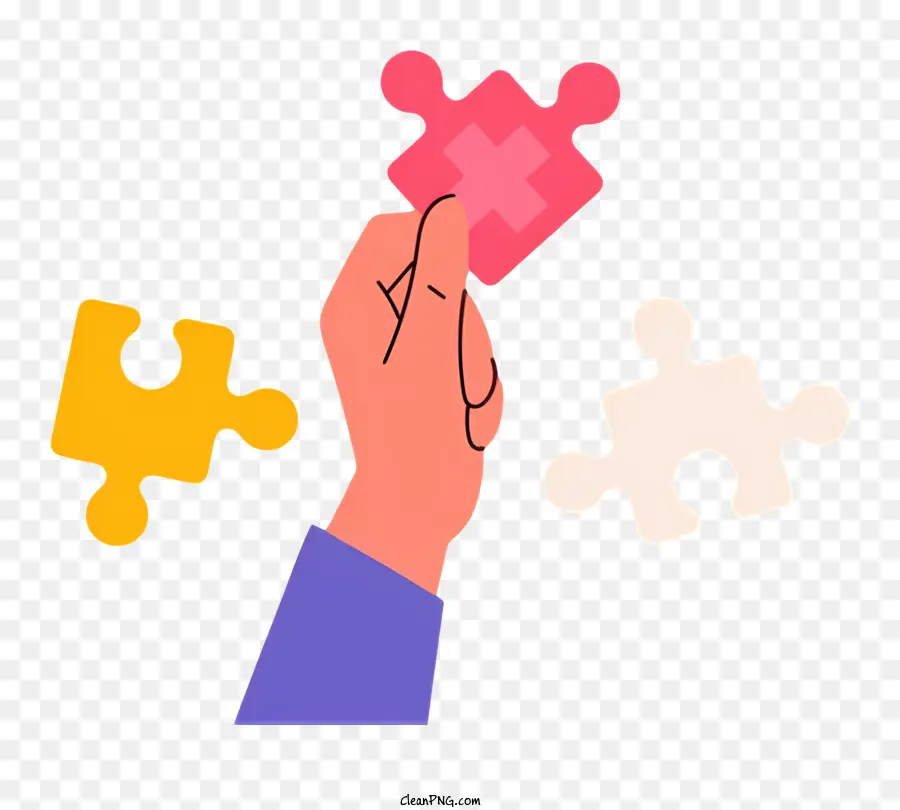 Jigsaw Puzzle，Quebra Cabeça Em Forma De Coração PNG
