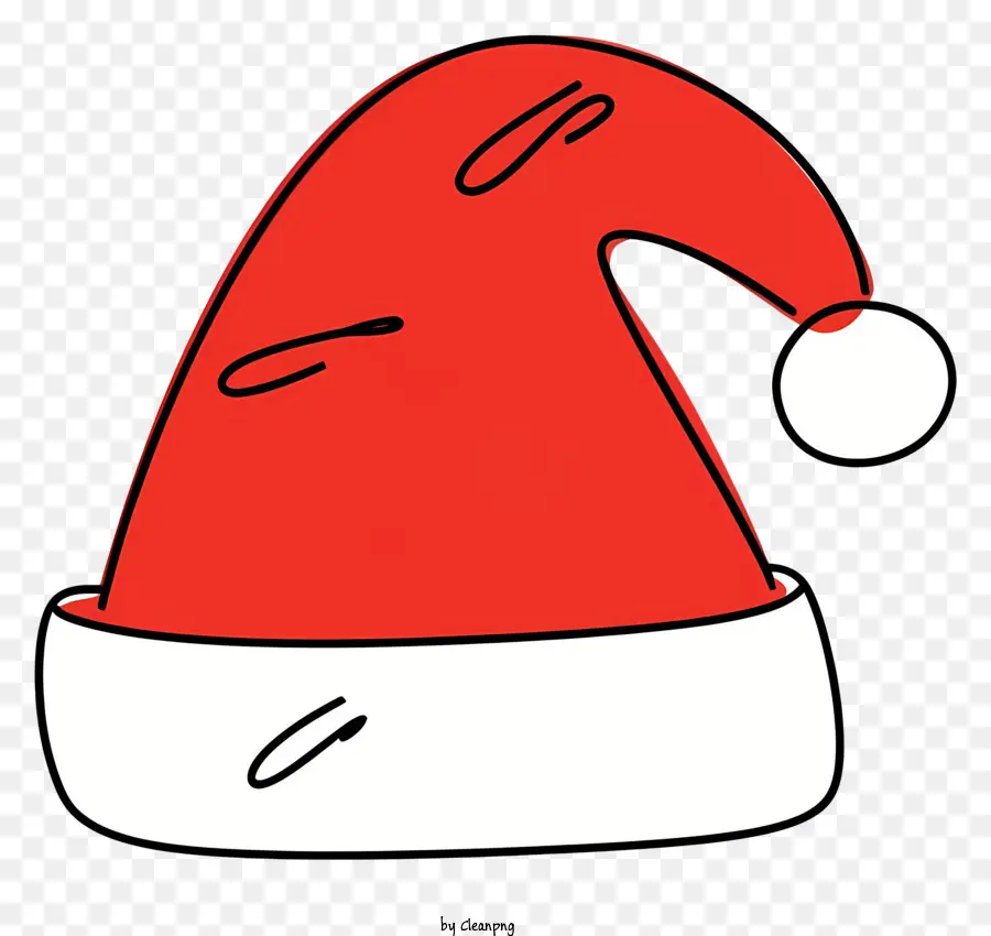 Chapéu De Papai Noel，Chapéu De Papai Noel Vermelho PNG