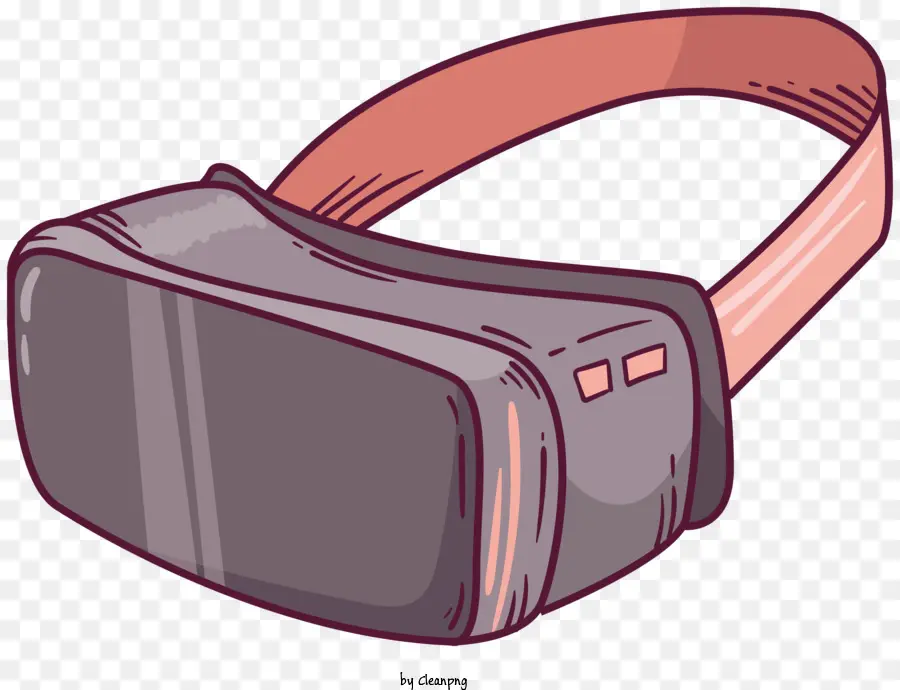 Realidade Virtual Fone De Ouvido，Representação De Desenhos Animados PNG