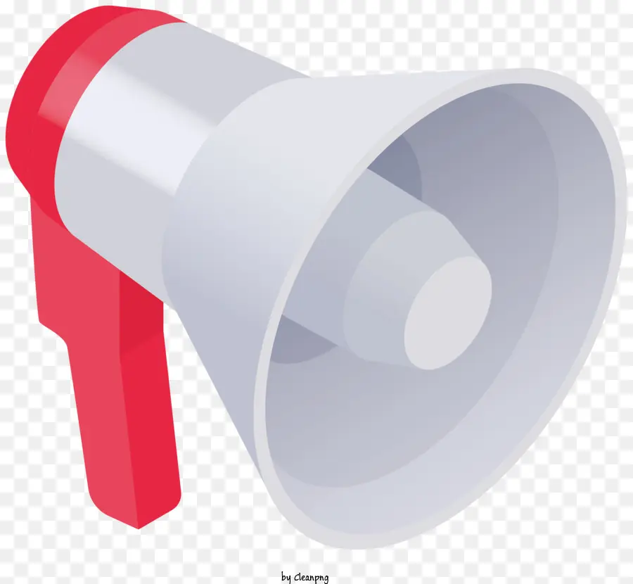 Megafone，Megafone Vermelho PNG