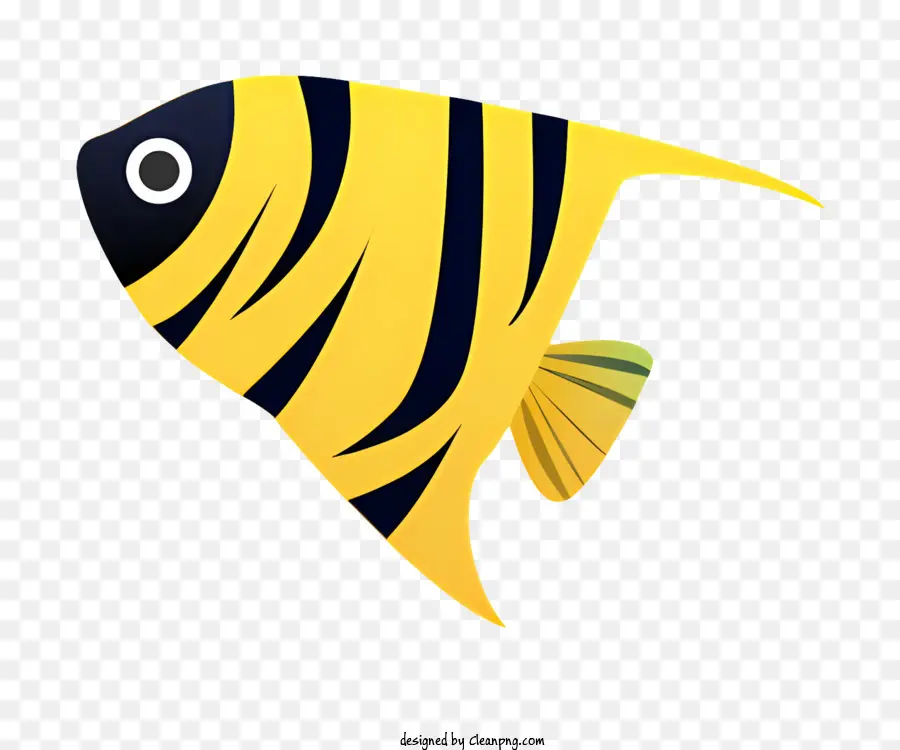 Peixe Listrado，Peixe Amarelo PNG