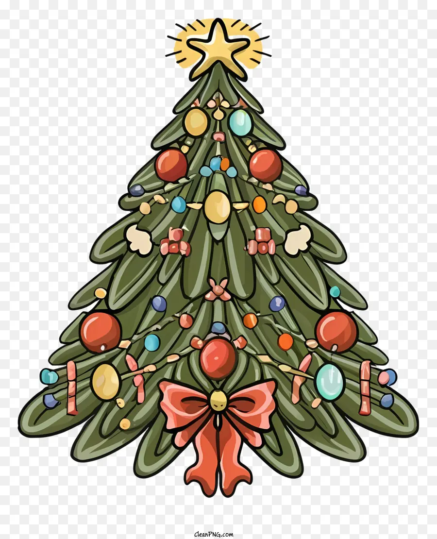 árvore De Natal，Decorações De Natal PNG