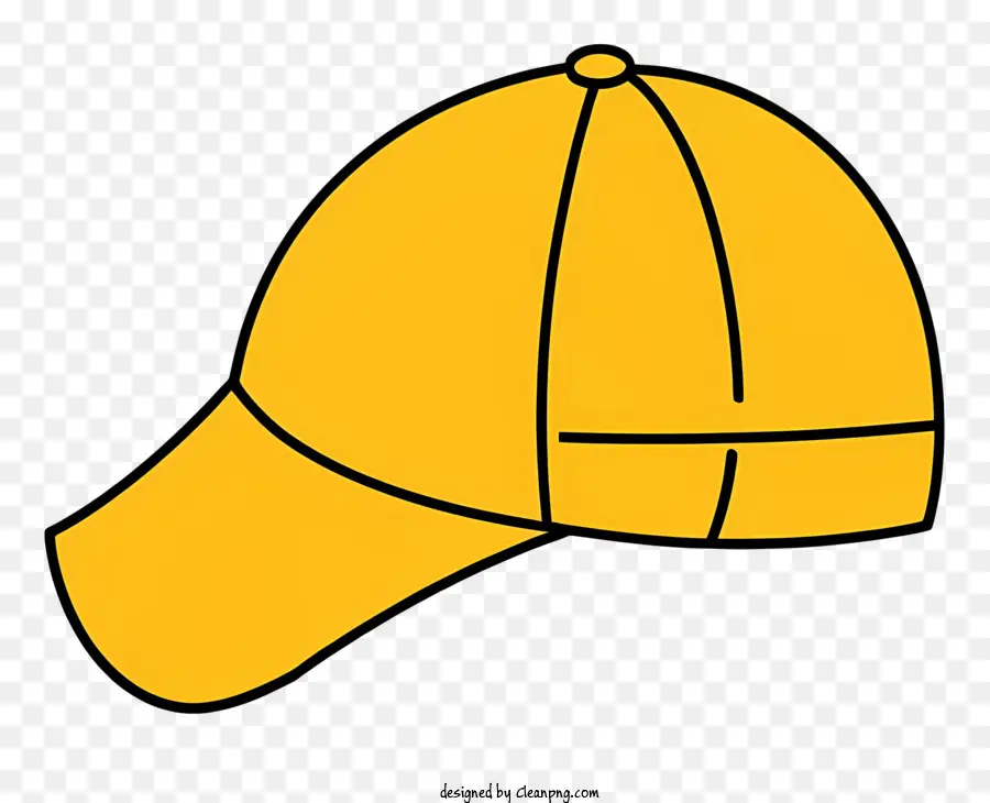 Tampão De Beisebol Amarelo，Yankees Cap PNG