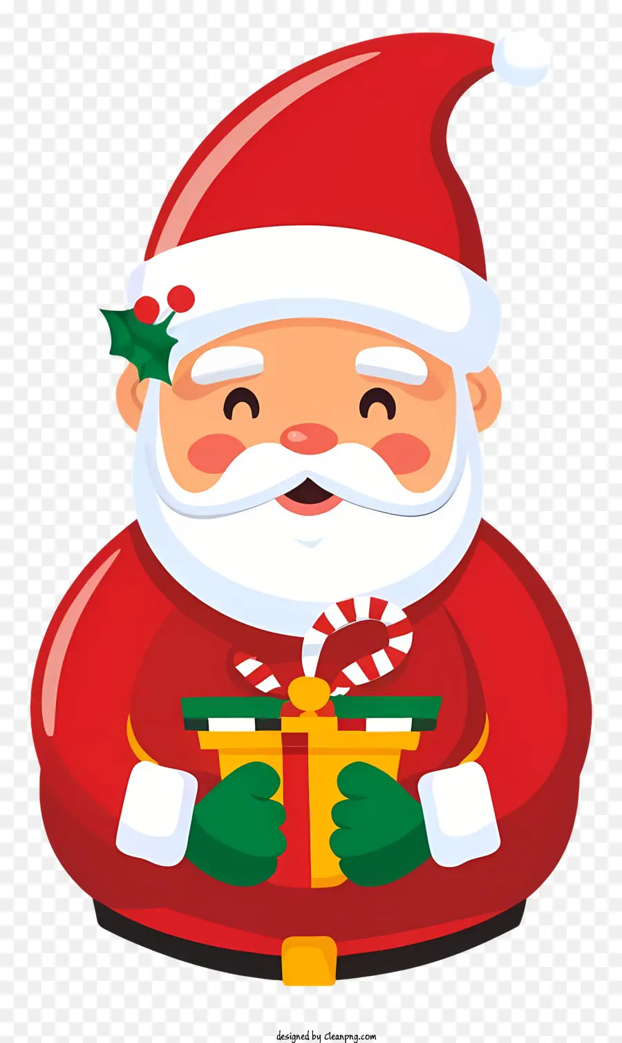 Papai Noel，Bastões De Doces PNG