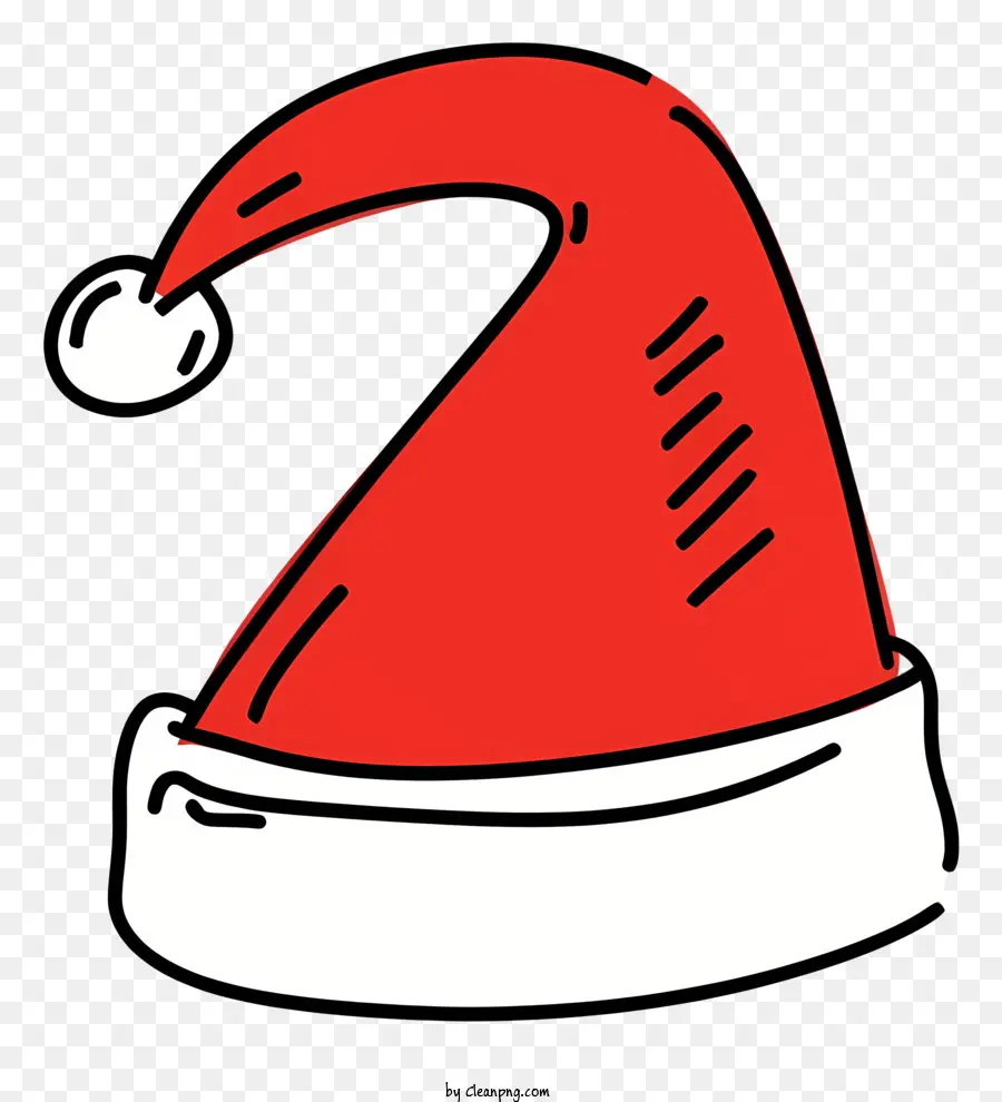 Papai Noel Hat，A Red Hat PNG