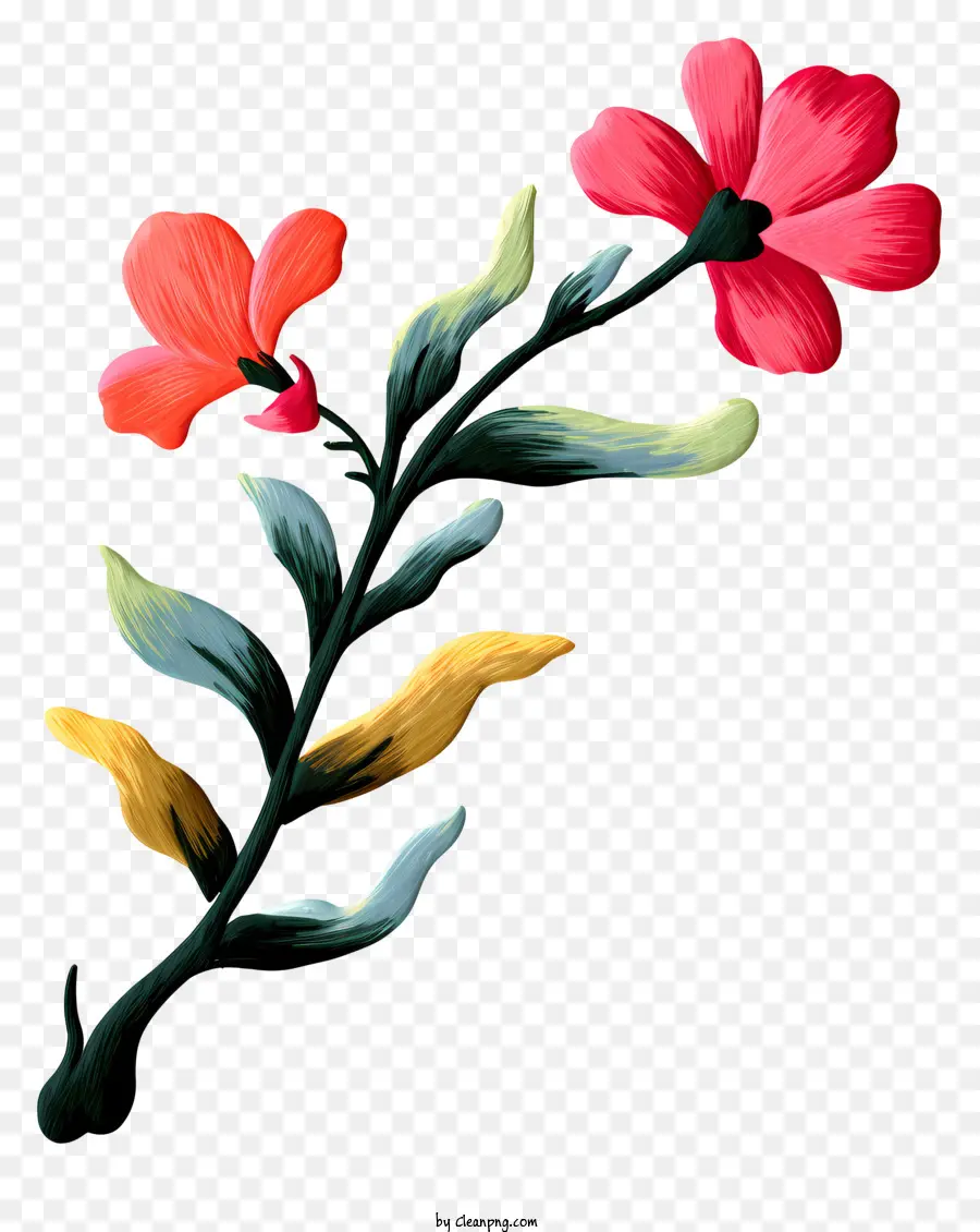 Flor，Flores Vermelhas PNG