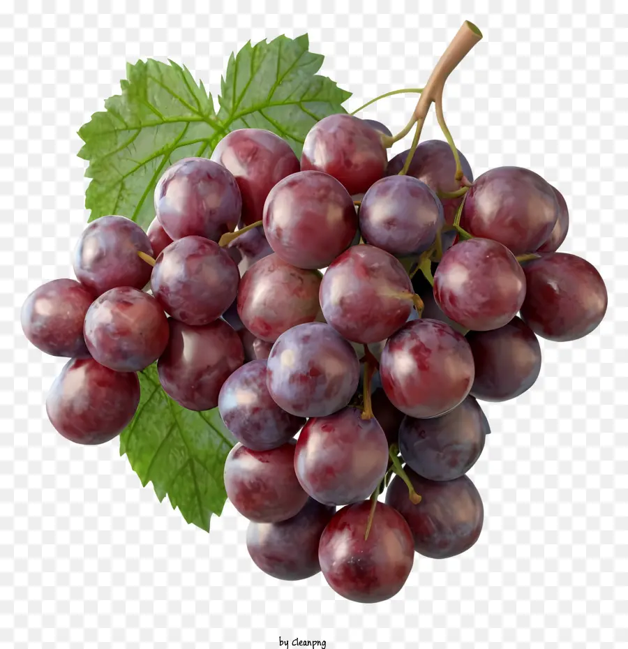 Uvas Roxas，Cacho De Uvas PNG