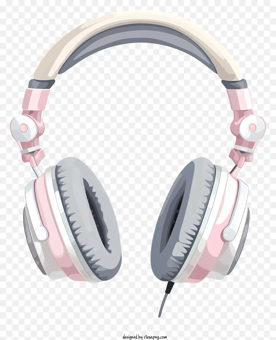 Cor De Rosa Fones De Ouvido，Fones De Ouvido De Alta Qualidade PNG