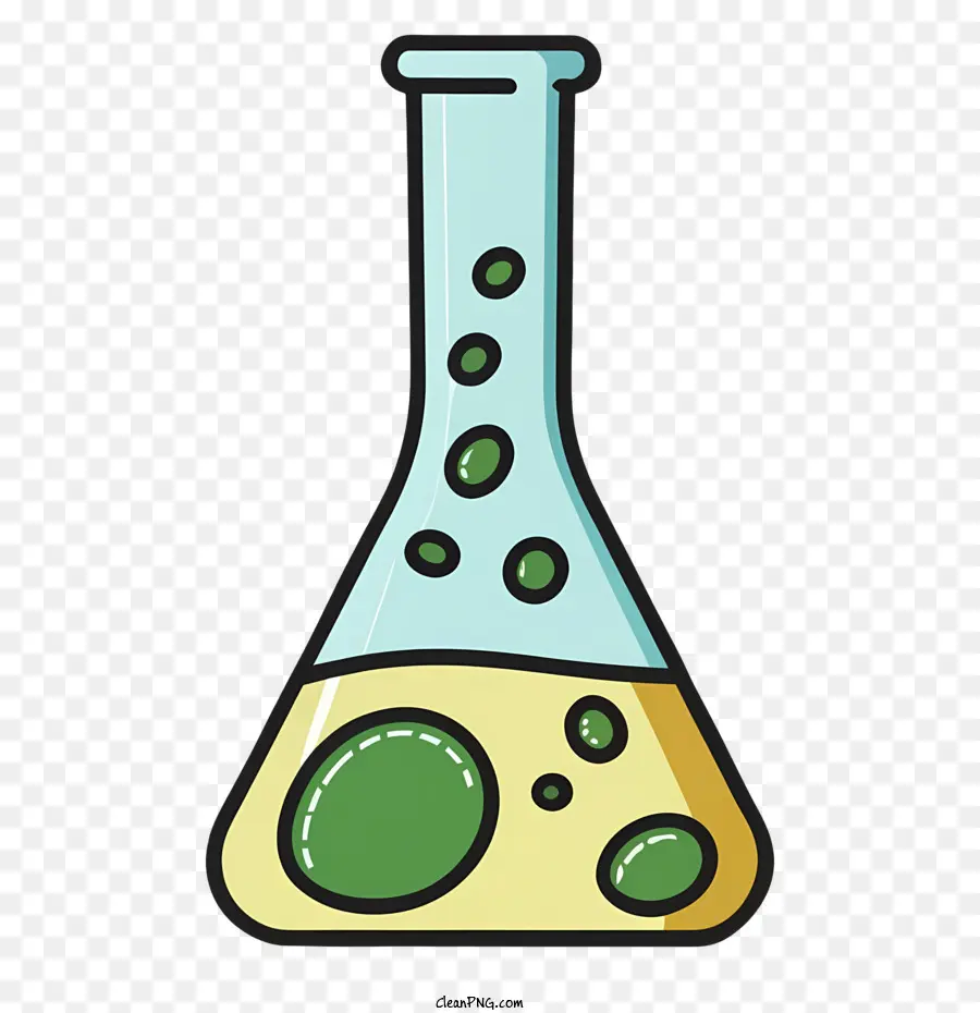 Frasco De Erlenmeyer，Balão Químico PNG