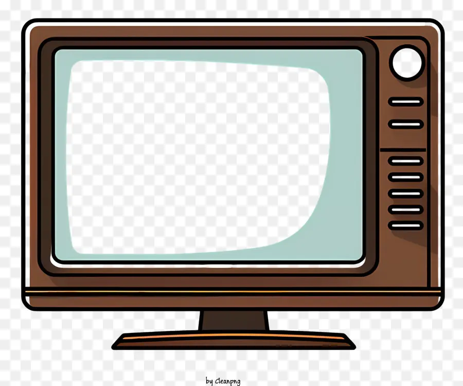 Television，Aparelho De Televisão Marrom PNG