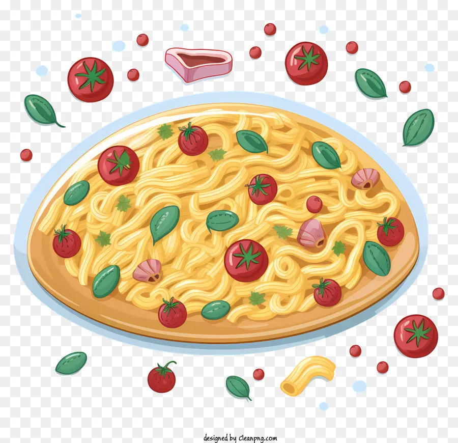 Espaguete，Tomates PNG