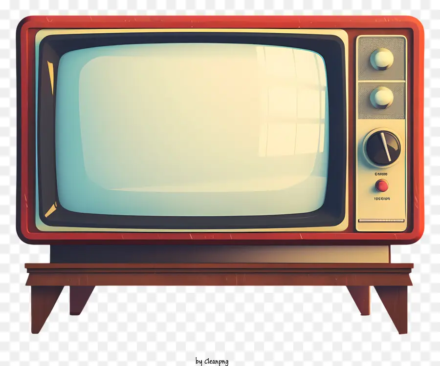 Televisão Retrô，Design Antiquado PNG