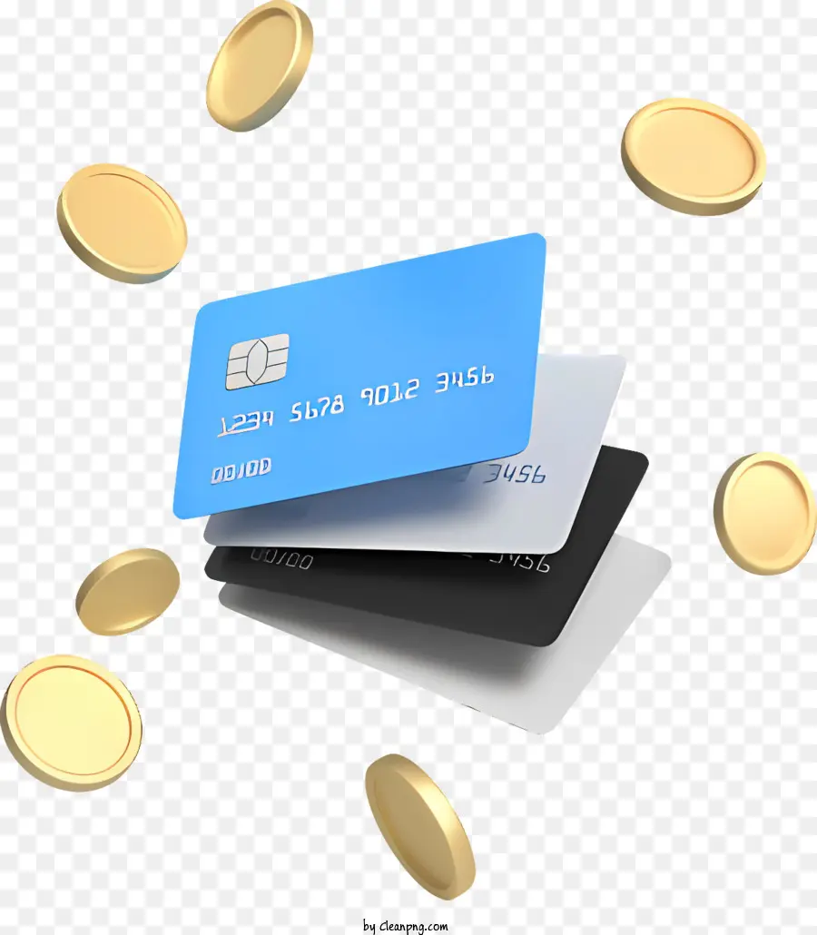 Dinheiro，Cartões De Crédito PNG