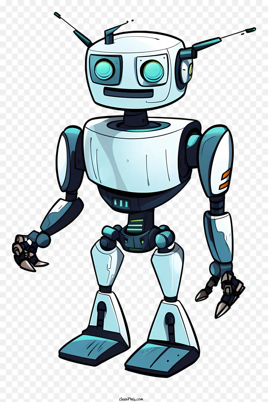 Cartoon Robô，Robô Uniforme PNG