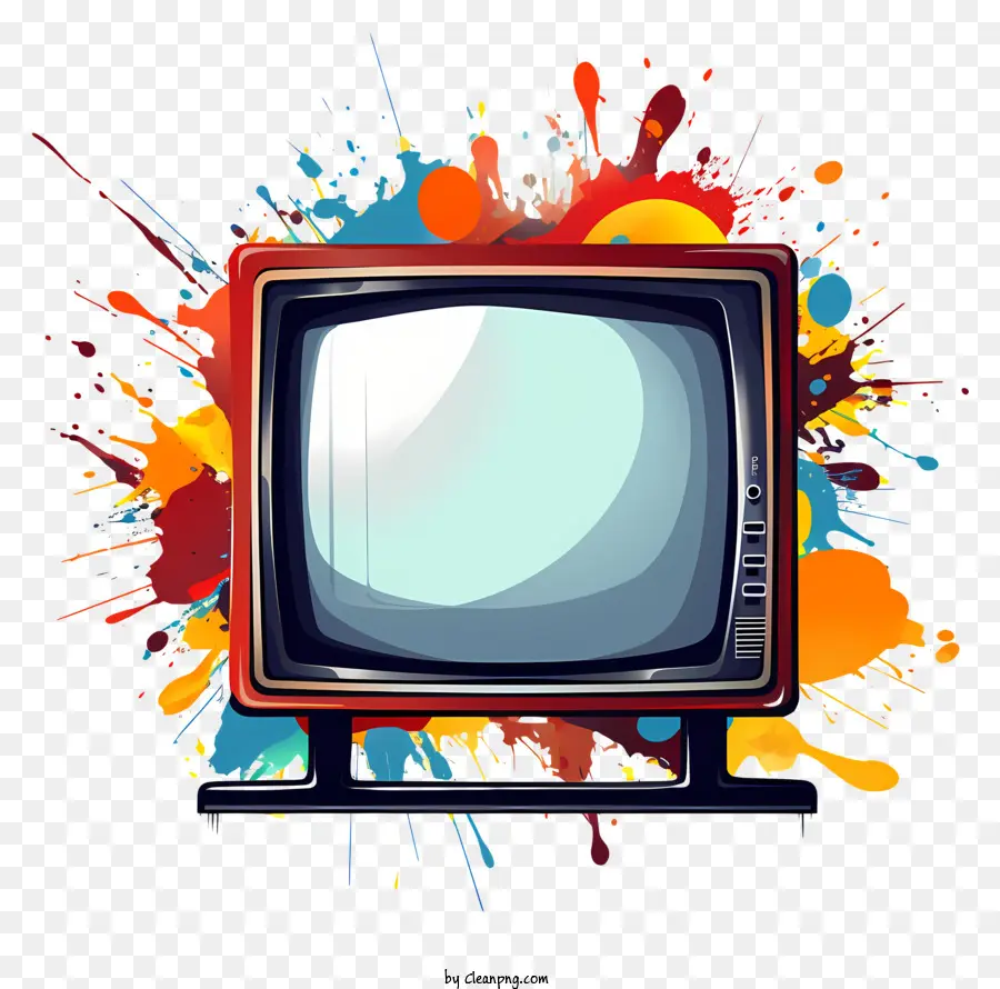 Televisão Antiga，Televisão Em Preto E Branco PNG
