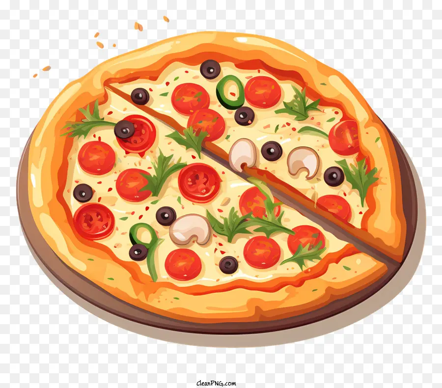 Pizza，Coberturas PNG