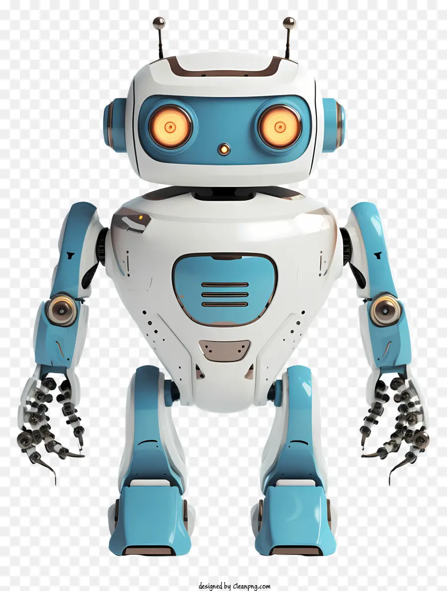 Pequeno Robô，Figura Robótica PNG
