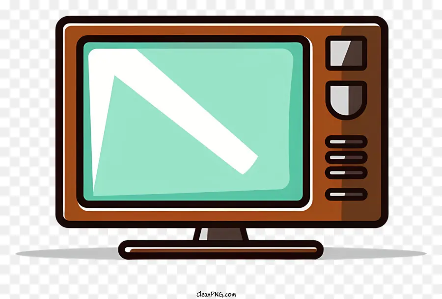 Television，Tela Verde PNG