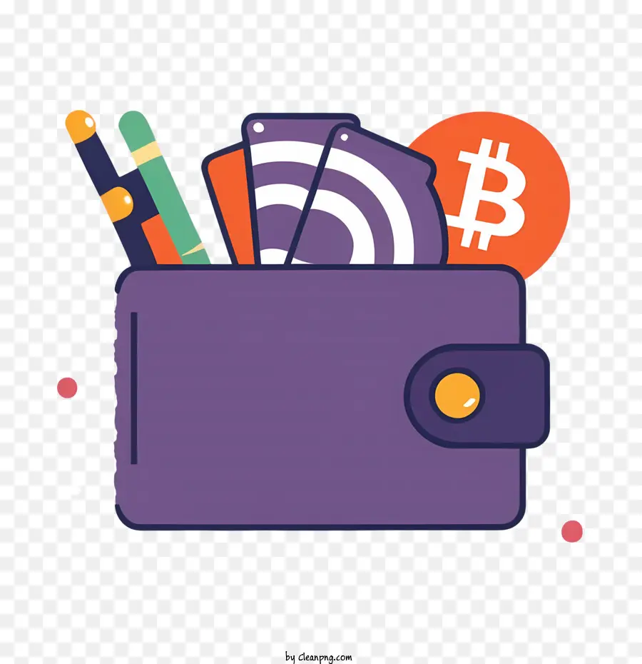 Bitcoin Wallet，Carteira PNG