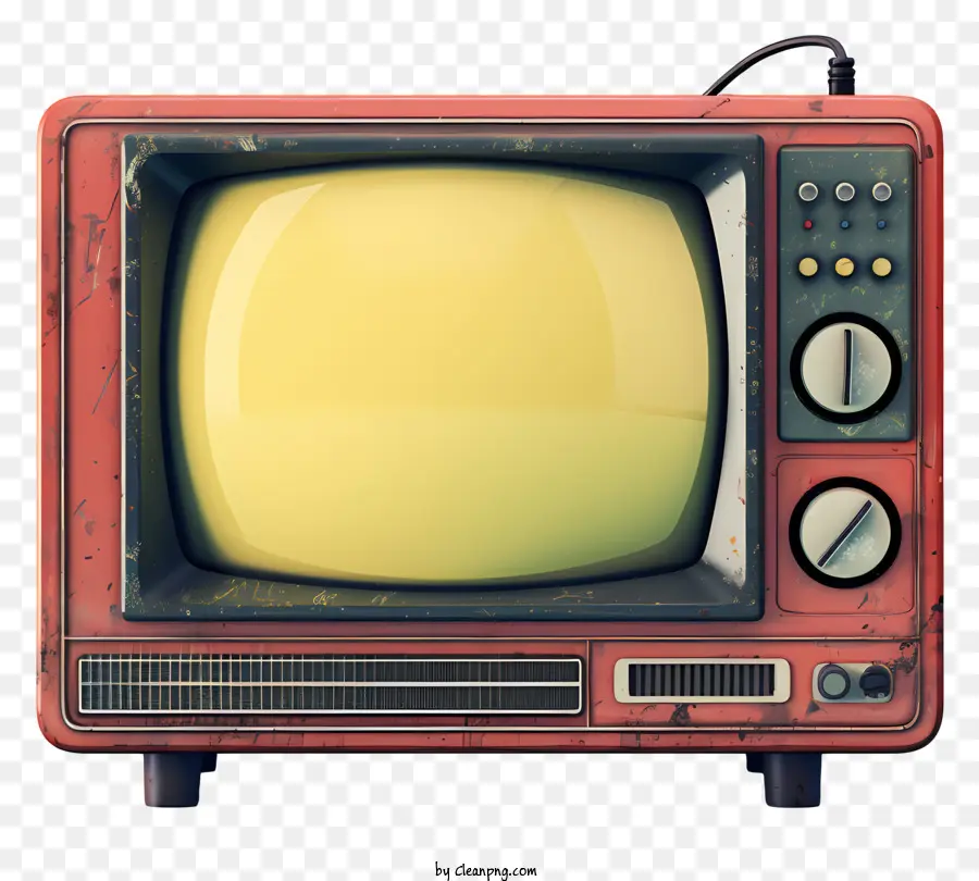 Vintage Televisão，Botão De Controle De Volume PNG