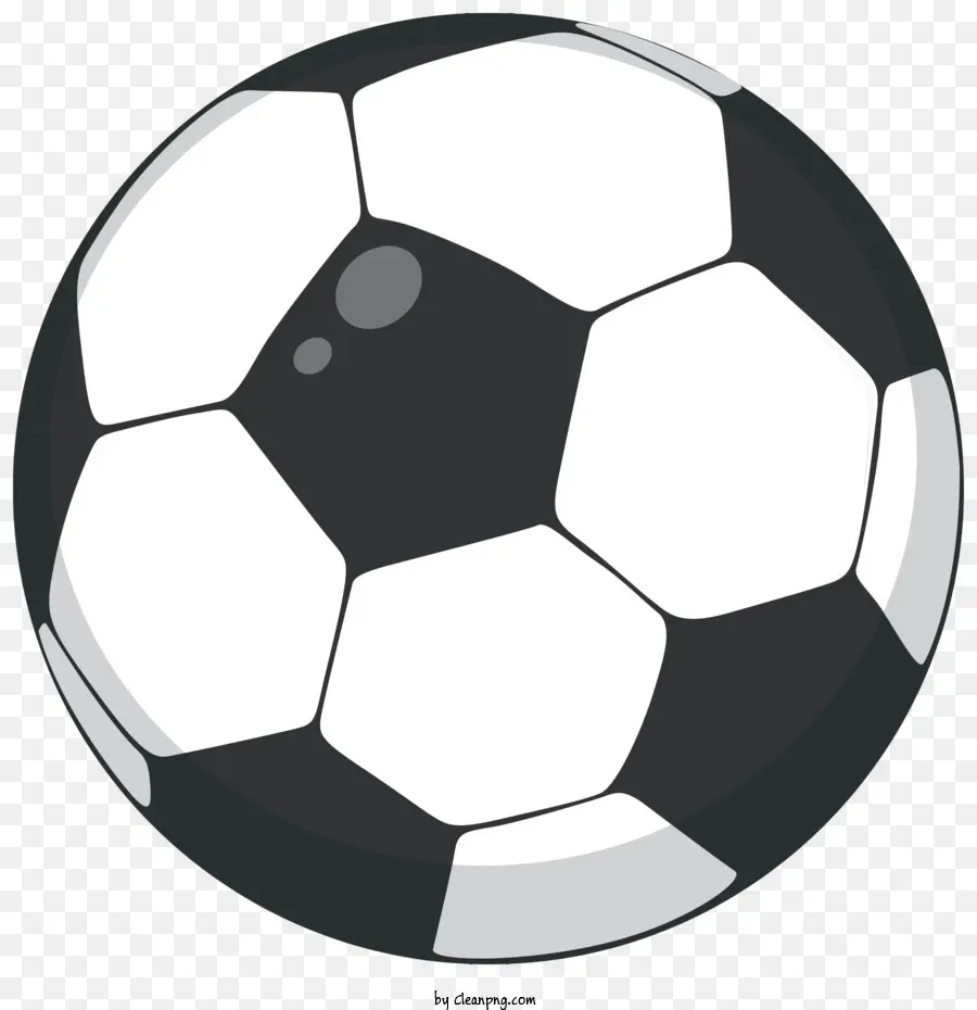 Bola De Futebol，Bola Preta E Branca PNG