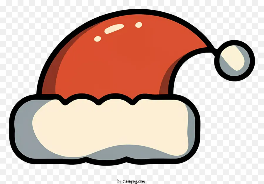 Hata Santas，Vermelho E Chapéu Branco PNG