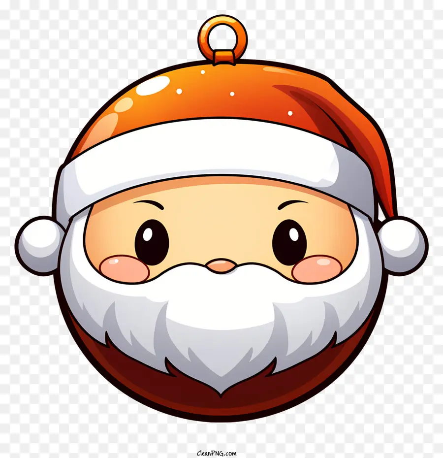 Papai Noel，Enfeite De Papai Noel PNG