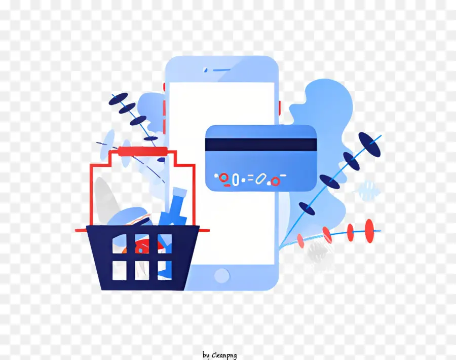 Compras On Line，Smartphone PNG