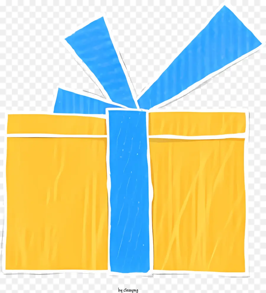 Christmas Present，Amarelo Caixa De Presente PNG