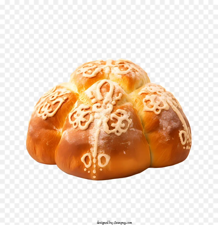 Pan De Muerto，Pão Com Açúcar PNG