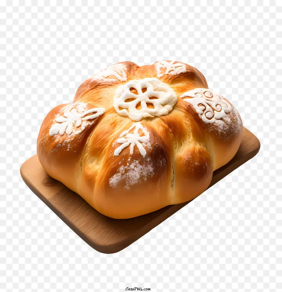 Pan De Muerto，Pão Decorativo PNG