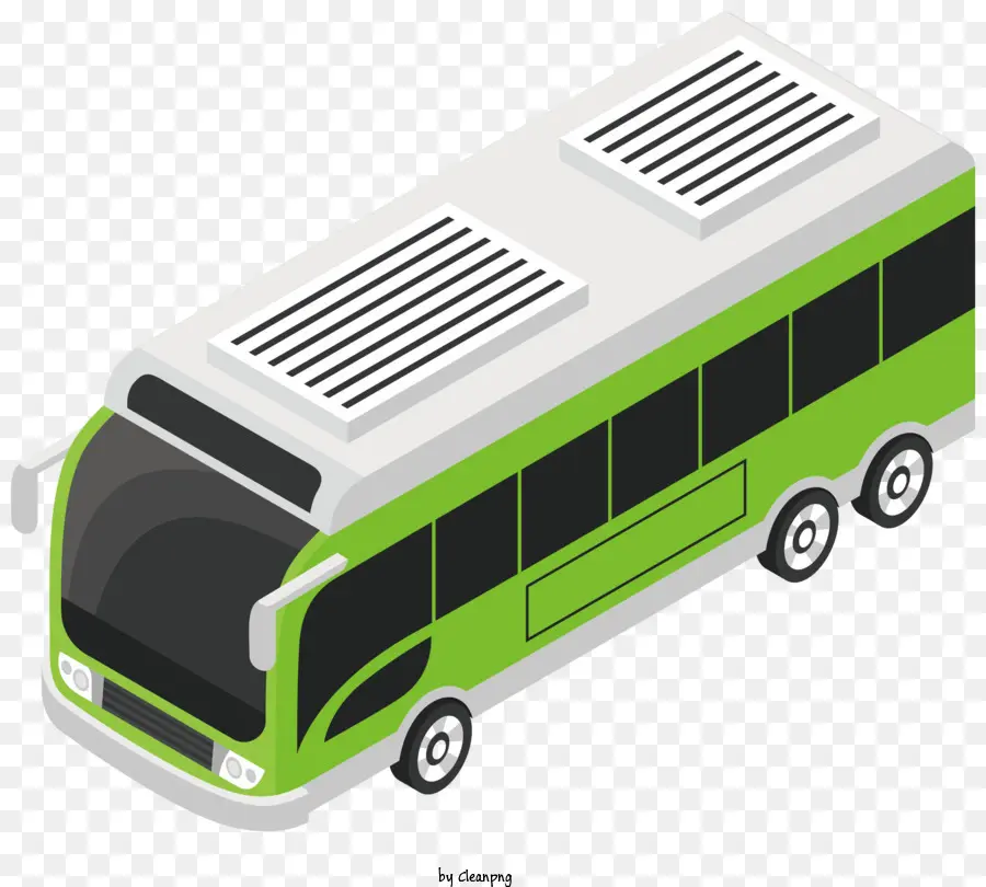 Ônibus Verde，Ônibus PNG