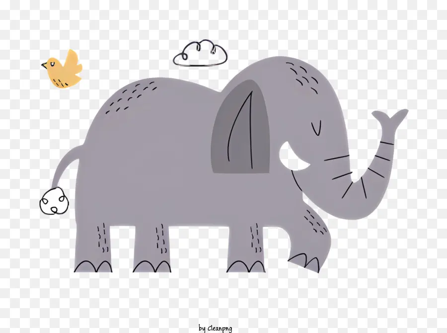 Elefante，Cartoon PNG