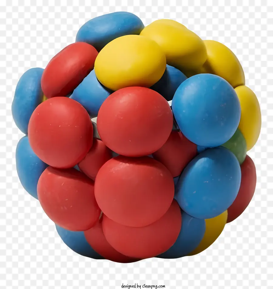 Esfera Colorida，Segmentos Circulares PNG
