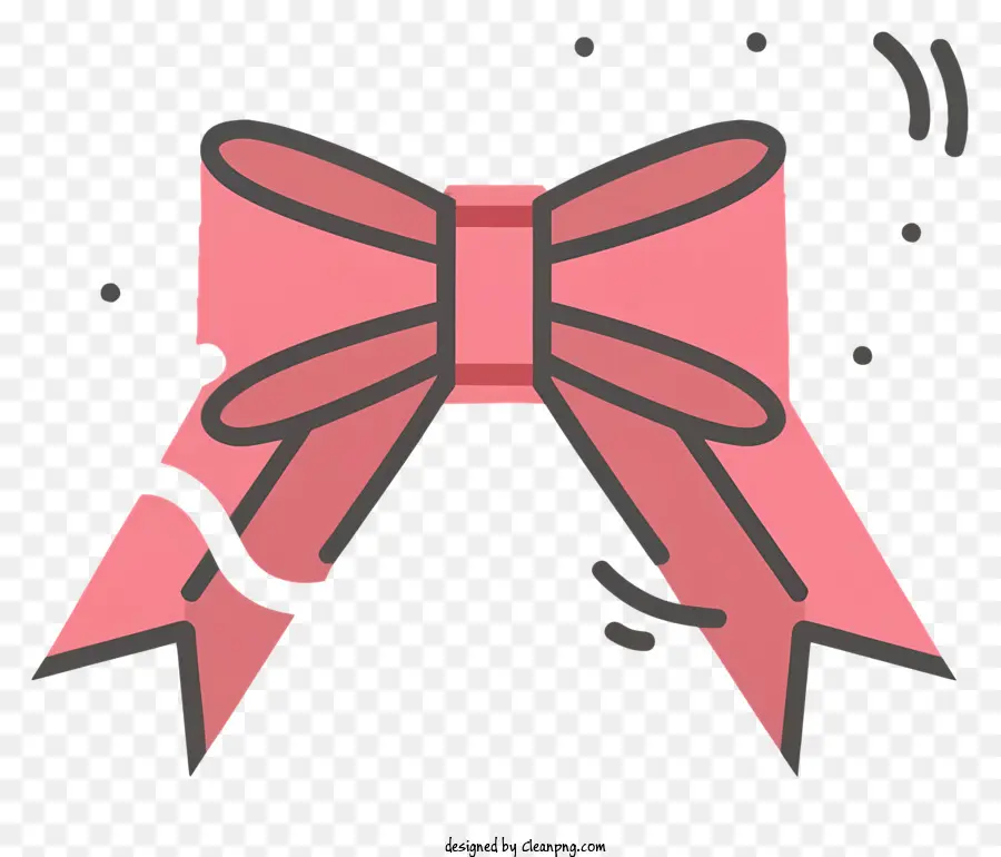 Pink Bow，Feliz Aniversário PNG