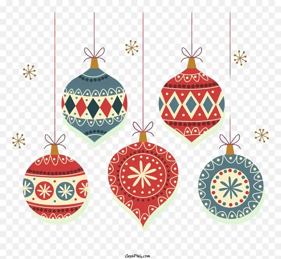 Enfeites De Natal，Ornamentos Decorativos De Férias PNG