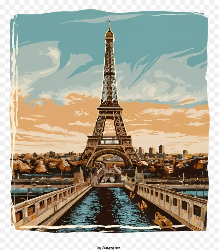 Torre Eiffel，Paris PNG