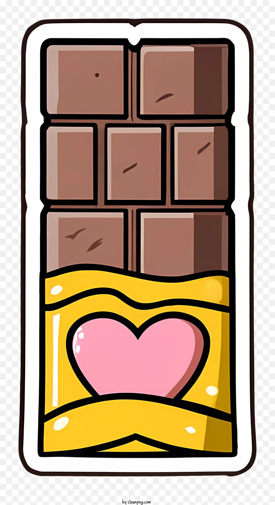 Chocolate Coração，Bolo De Chocolate PNG