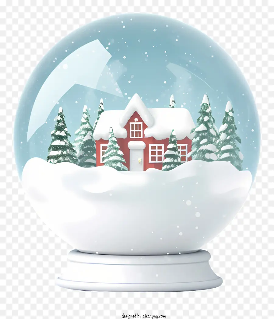 Globo De Neve，Casa PNG