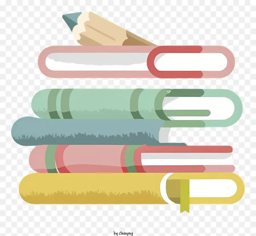 Livros，Stack PNG