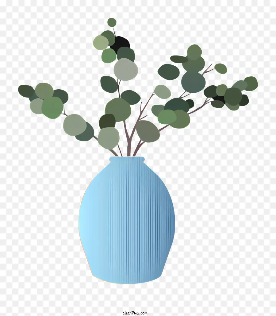 Vaso Azul，Plantas Pequenas PNG