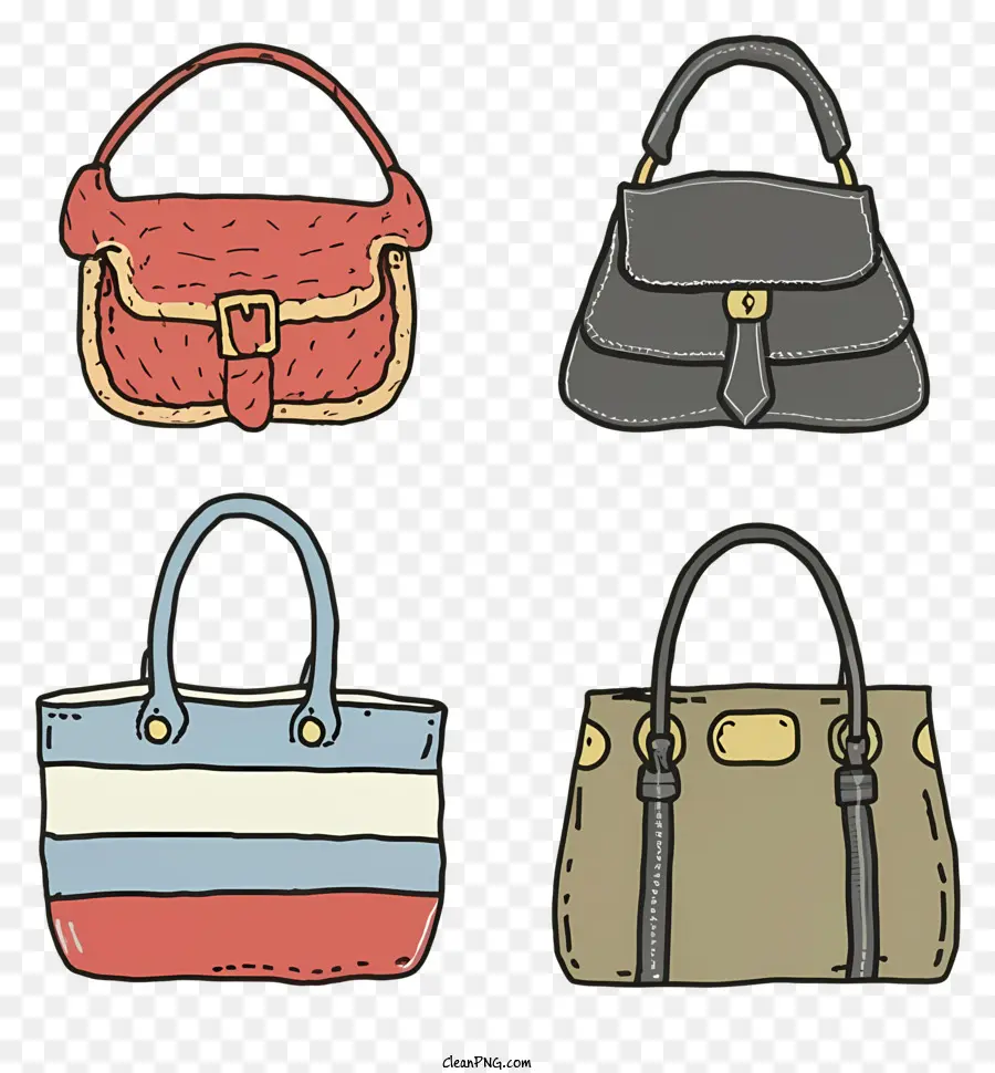 Bolsas，Estilo PNG