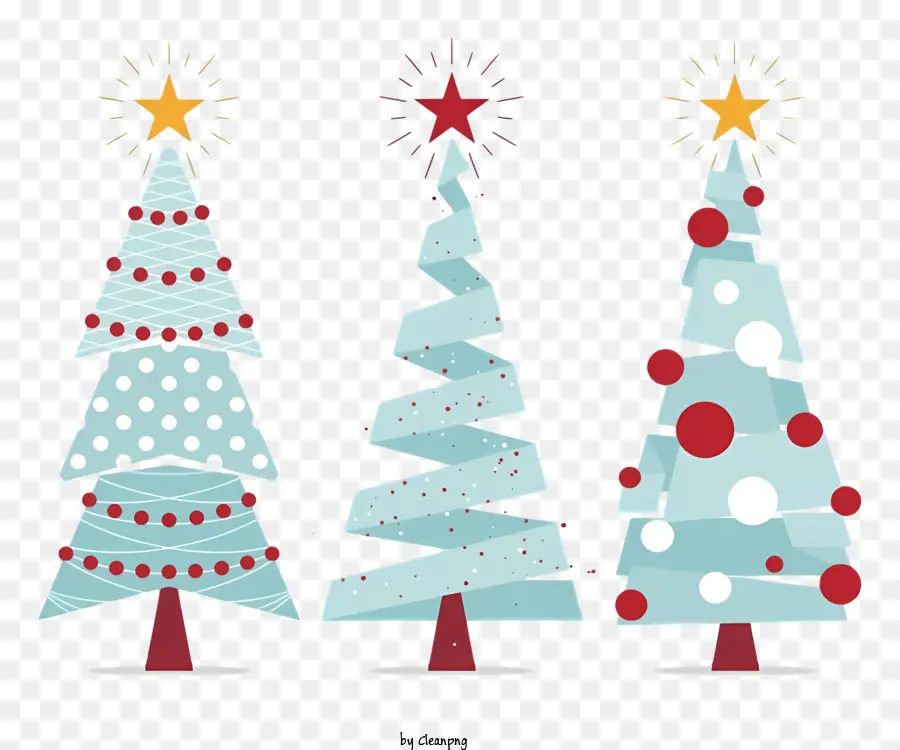 Decorações Para Árvores De Natal，Vermelho PNG