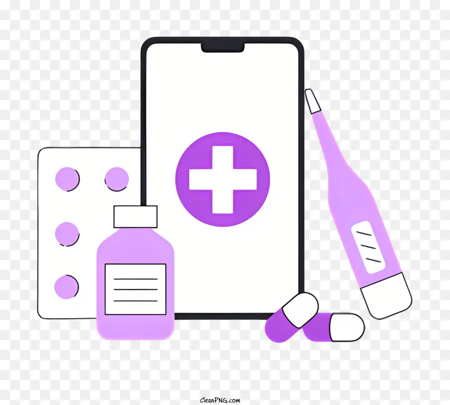 Smartphone，Aplicativo Médico PNG